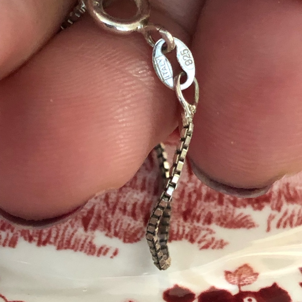 Vtg silver metal Sagittarius centaur hunter pendant w/ chain - Picture 4 of 8